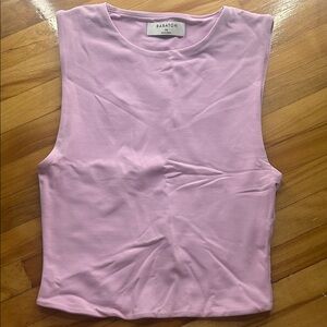 Babaton Light Pink Muscle Tee